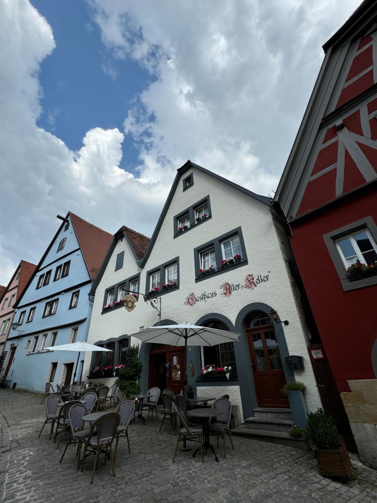Gaestehaus Alter Keller Rothenburg ob der Tauber Exteriör bild