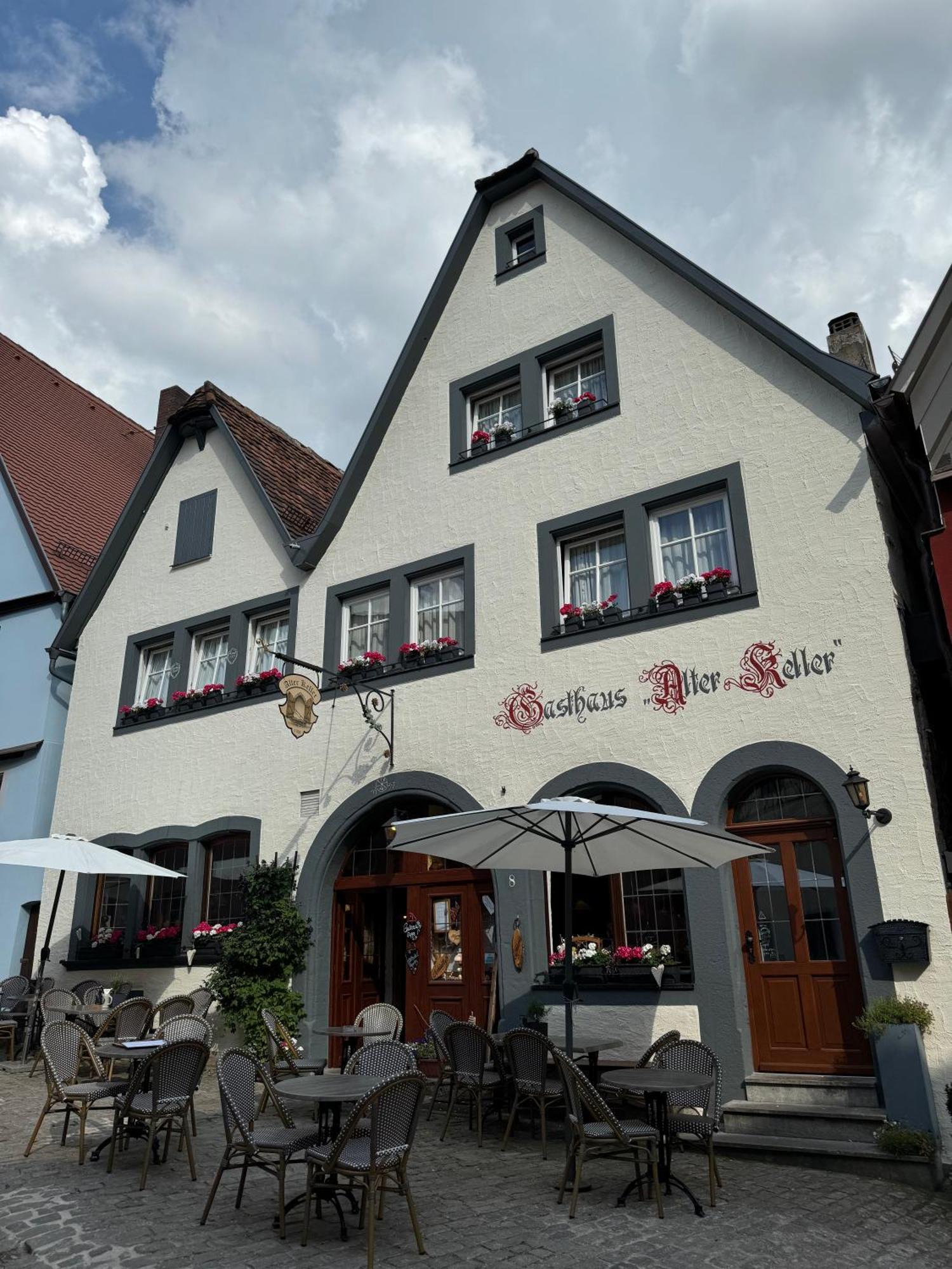 Gaestehaus Alter Keller Rothenburg ob der Tauber Exteriör bild