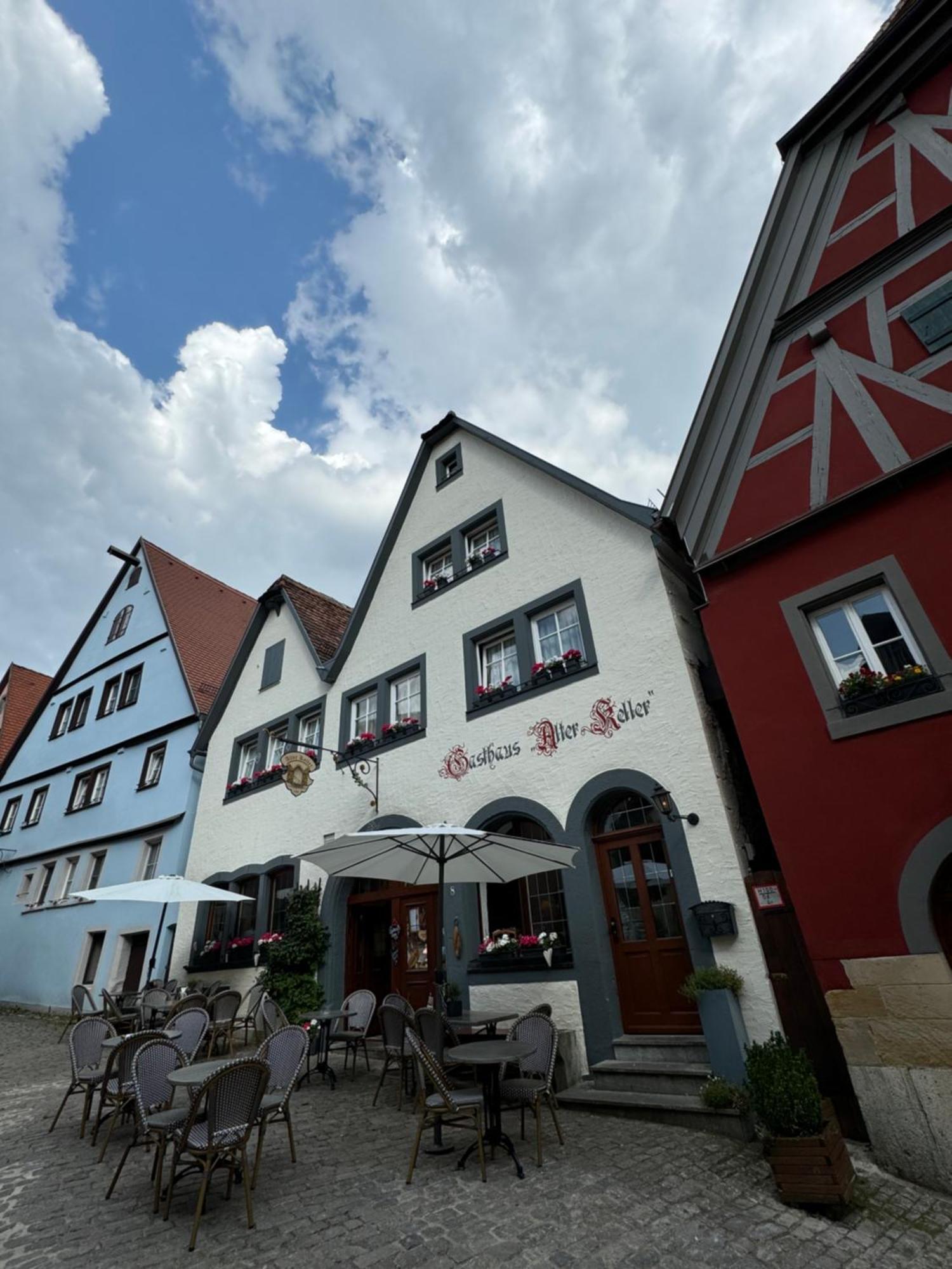 Gaestehaus Alter Keller Rothenburg ob der Tauber Exteriör bild