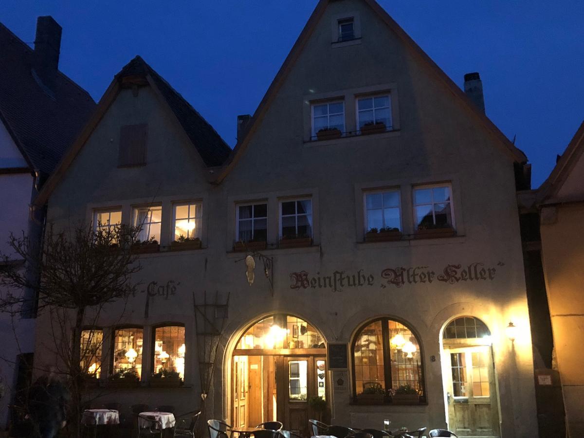 Gaestehaus Alter Keller Rothenburg ob der Tauber Exteriör bild